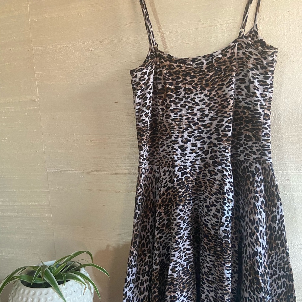 bycorpus leopard print minidress